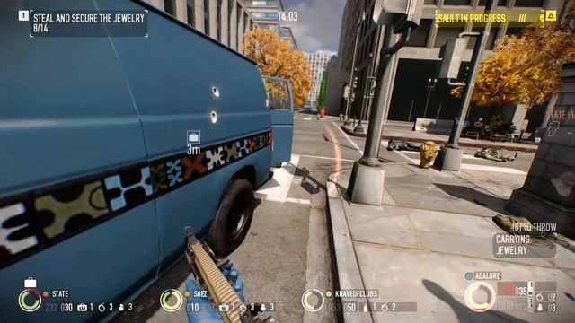 Payday 2 : Overkill diamond store and day 3 rats смотреть онлайн