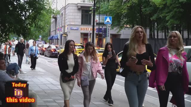 4K. Evening Life In Moscow️, Walking Along The Beautiful Streets Of Moscow. Patriarch S Ponds️.