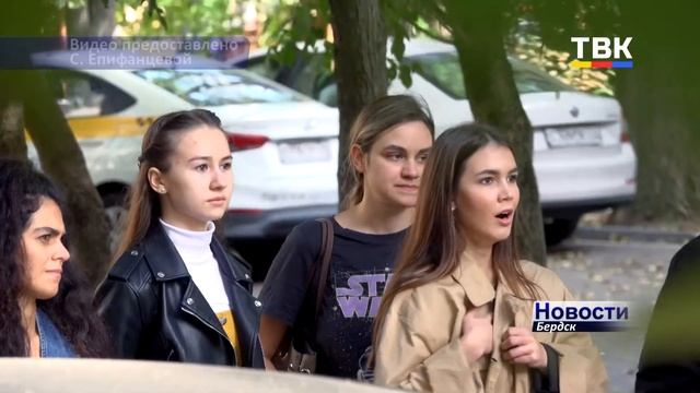 Бердчанка побывала на московской съемочной площадке и приняла участие в съемках фильма смотреть онлайн