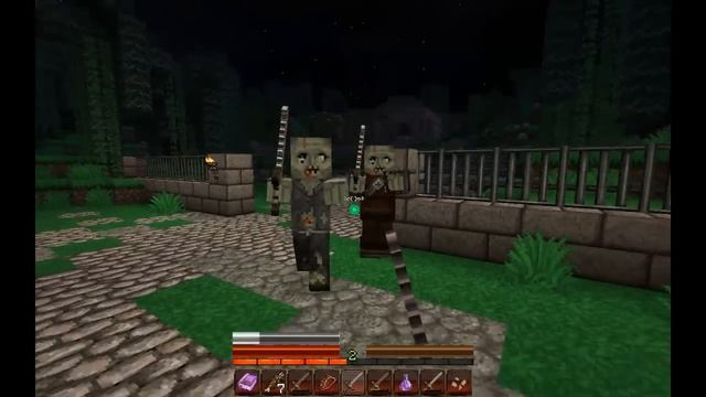 Herobrines Mansion w/MrDingleBerries69 & Kingrpg16 #2 смотреть онлайн