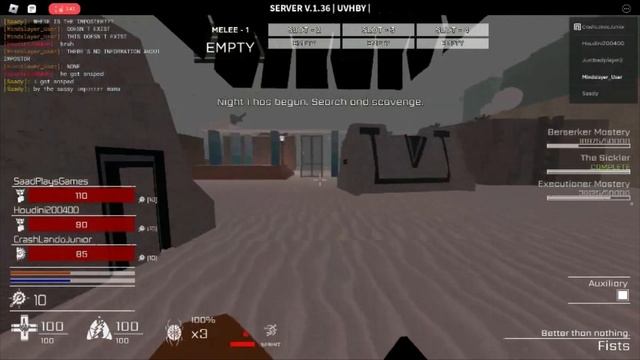 Roblox "The Impostor" Incident (Decaying Winter: The Last Strandeds) смотреть онлайн