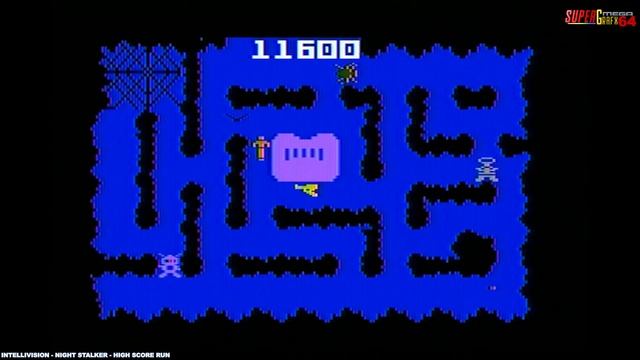 INTELLIVISION - NIGHT STALKER - HIGH SCORE RUN 1 смотреть онлайн