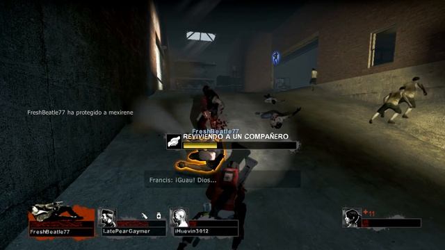 Left 4 Dead 2 Mutación: MASACRE con la M60 Noob Team Jugando con Suscriptores CO-OP EXPERT смотреть онлайн