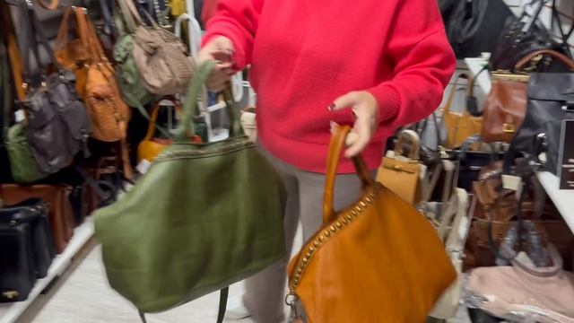 Сумки из натуральной кожи. Италия. смотреть онлайн