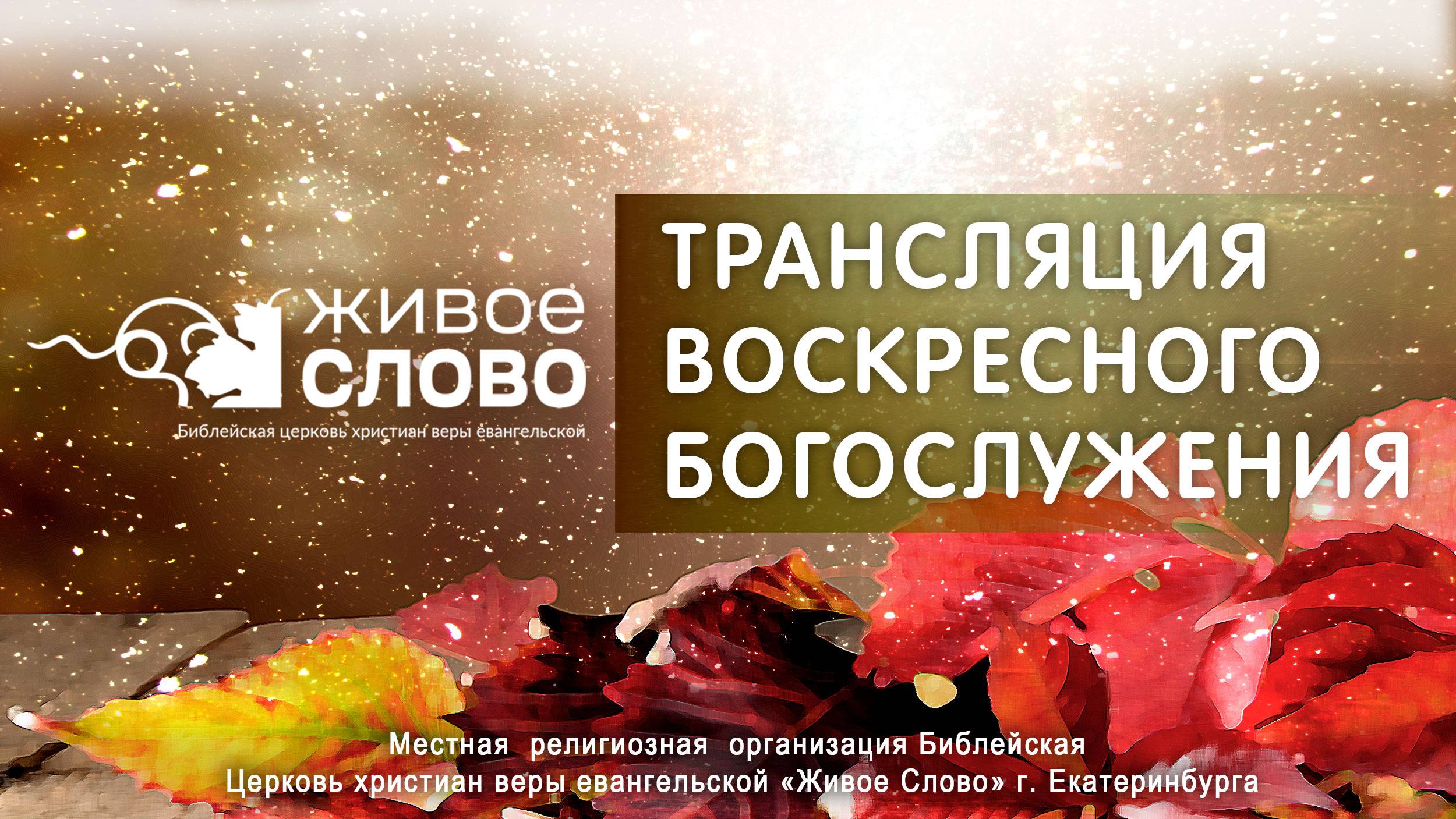 3 ноября 2024 в 11:00 (ЕКБ) / Воскресное #богослужение / Церковь «Живое Слово» смотреть онлайн