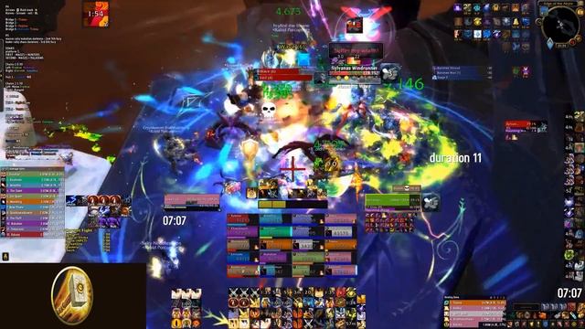 WoW Shadowlands - Mythic Sylvanas - Hpala PoV смотреть онлайн