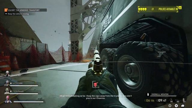 Payday 3: Road Rage traffic control (Overkill) смотреть онлайн