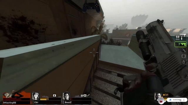 L4D2 No Aim Assist Challenge ps4 controller смотреть онлайн