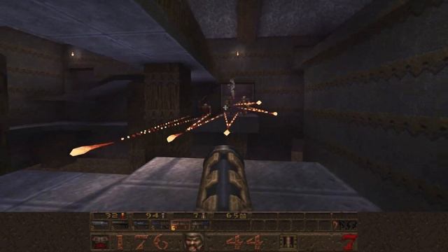 Quake Enhanced - Nightmare - E2M5 The Wizard's Manse - All secrets смотреть онлайн