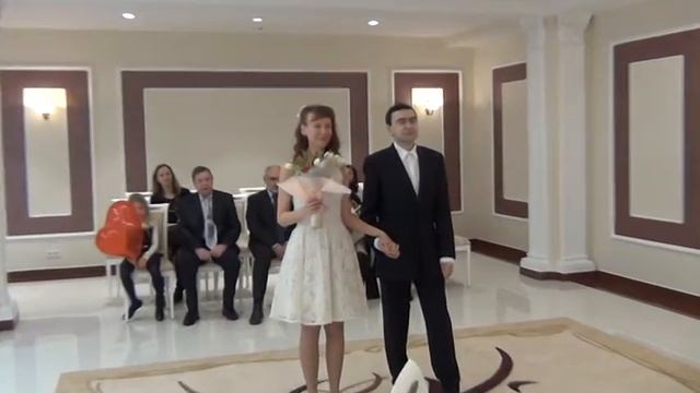 Торжественная церемония бракосочетания Марии и Дениса смотреть онлайн