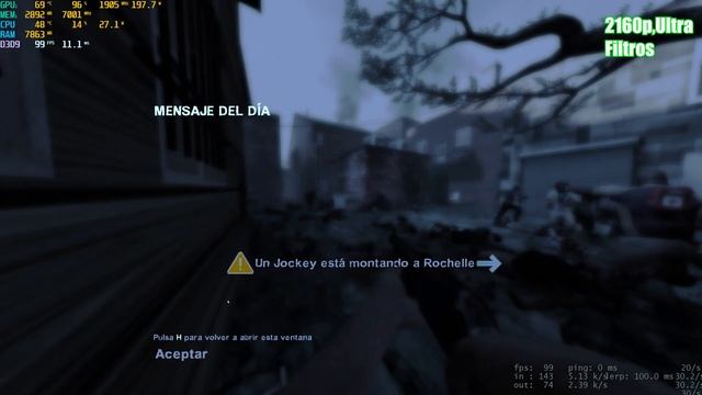 Left 4 Dead 2 - RTX 3060TI + i5 12400 : 2160p(4K) ,Ultra ,RTX,Filtros,Mods смотреть онлайн