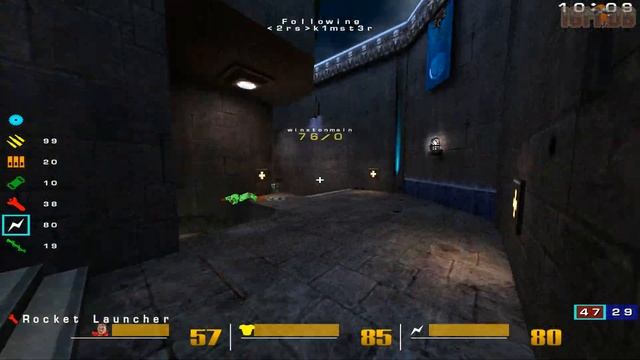 Quake 3 OSP: LAN : Team Deathmatch on Aerowalk смотреть онлайн