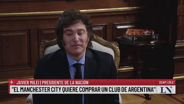 Javier Milei: "Creo que hay una casta en el fútbol" смотреть онлайн