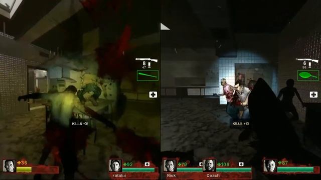 Left 4 Dead 2 Splitscreen The Parish 1 смотреть онлайн