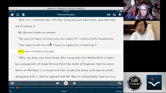 Text to Speech - Voice Dream Reader and Winston Chen Podcast at Go Dyslexia смотреть онлайн