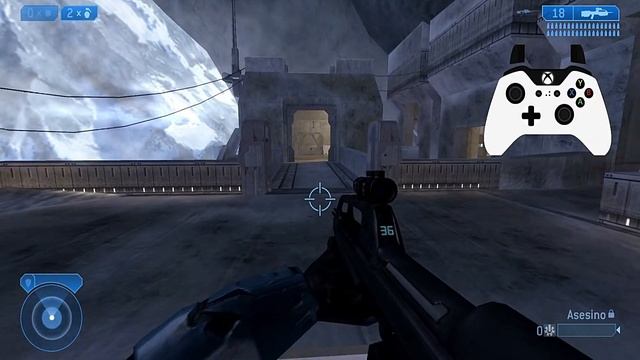 Tutorial😧 como hacer doble ráfagas - Halo 2 Cartógrafo смотреть онлайн