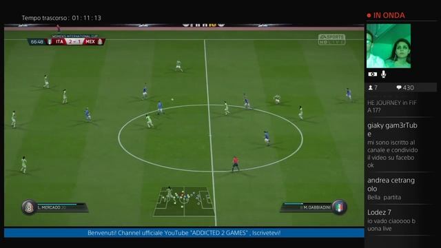 FIFA 16 - Con Stefania GirlGamer e Michele! Euro 2016! - Live! Gameplay Let's Play ITA PS4 смотреть онлайн