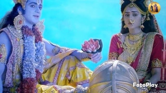 Lord Vishnu Theme Song In Radhakrishn Serial #balramsoul #radhakrishna