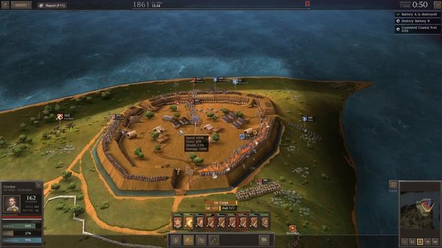 Ultimate General: Civil War — #01 Форт Потомак смотреть онлайн