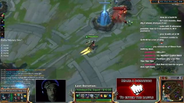 "Win a skin" lotto after every game! | $1 Raffle | Rocking Godkali Solo Q смотреть онлайн