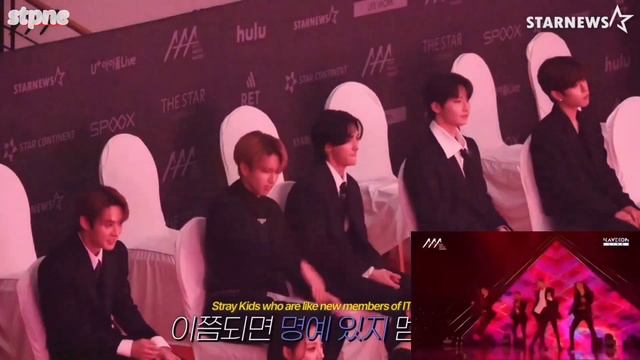 stray kids idols reaction to itzy -loco' mafia in the morning at aaa 2021 смотреть онлайн