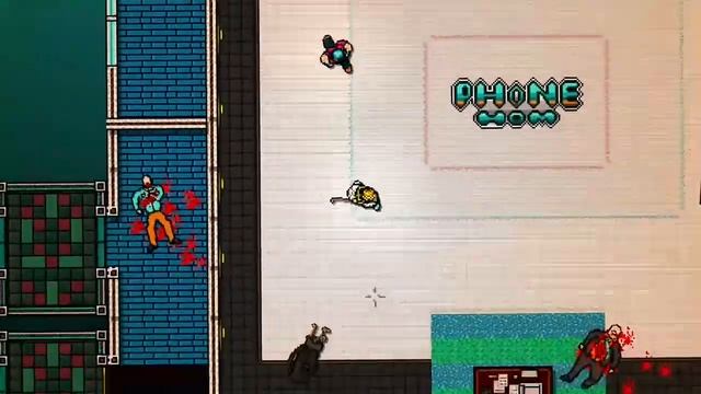 Hotline Miami Biker Boss Fight