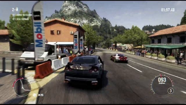 GRID 2 - Жёсткая борьба за лидерство (Nissan GTR R35) смотреть онлайн