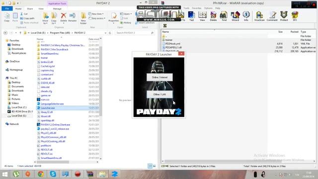 PayDay 2 Multi Trainer 100% Working смотреть онлайн