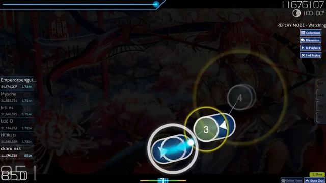 osu! - Genryuu Kaiko (Halozy) [Melody of Sanzu] 99.83% FC -1 смотреть онлайн