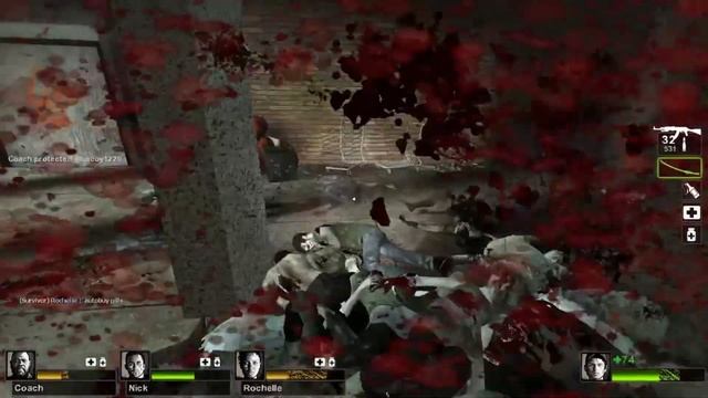 Left 4 Dead 2 but the horde is full of CHAOS... смотреть онлайн