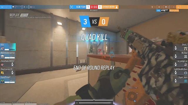 Alibi ace round & Bandit countering Deimos @Emerald Plains | Rainbow Six Siege смотреть онлайн