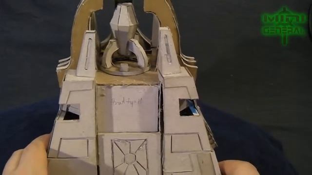 scratchbuilt necron monolith (cardboard WIP) смотреть онлайн