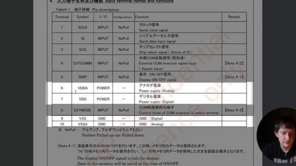 Дисплей SHARP Memory LCD