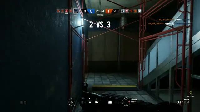 MP5K recruit clutch - Rainbow Six Siege смотреть онлайн