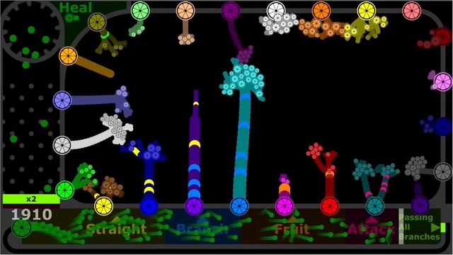 Growing Tree Battle 4 - in Algodoo смотреть онлайн