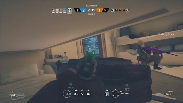 Tom Clancy's Rainbow Six® Siege Dirty hiding spot diamond level смотреть онлайн