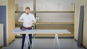 Hawa Concepta III 25_35 Push_Pull - Установка комплекта креплений внешней боковой стенки, left-hand