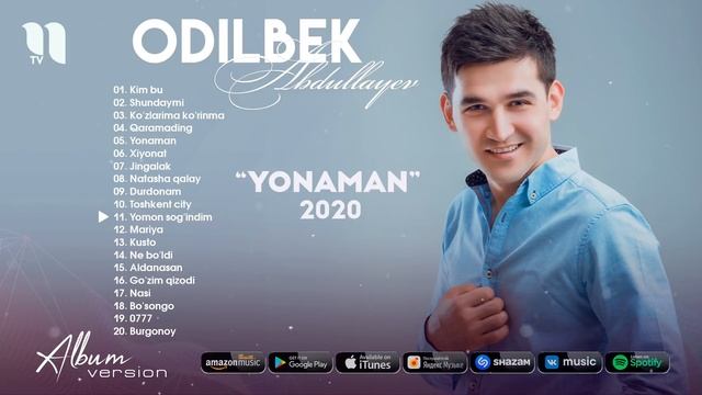 Odilbek Abdullayev - Yonaman Nomli Albom Dasturi 2020