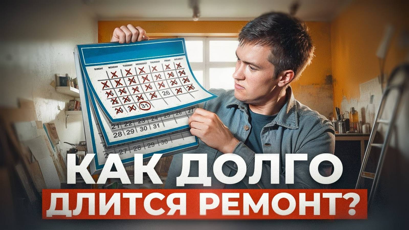 Вся правда о том СКОЛЬКО времени у вас займет ремонт ! смотреть онлайн