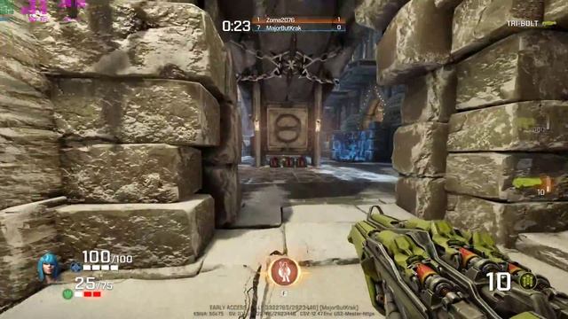 Quake Champions 12 29 2017 21 25 15 03 Quick Deathmatch Gameplay смотреть онлайн