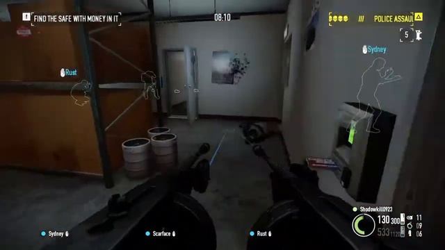 Payday2 PS4 the type writer akimbo build (HITMAN) death sentence (one down) (2020) смотреть онлайн