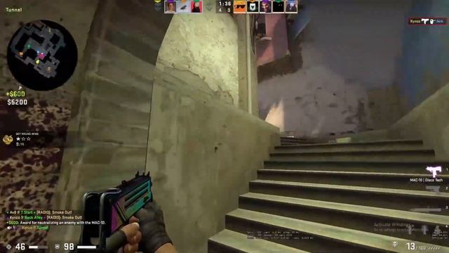 ONLY USING MAC-10 | Disco Tech... смотреть онлайн