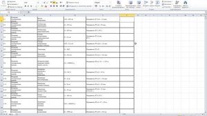 Импорт области акредитации из Excel
