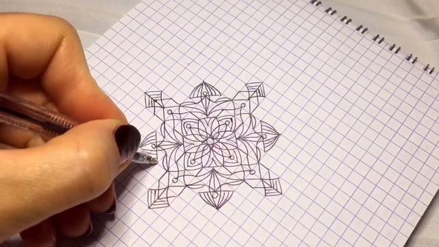 Грифонаж «CLOVER» #арт #узор #picture #lefthandpicture смотреть онлайн