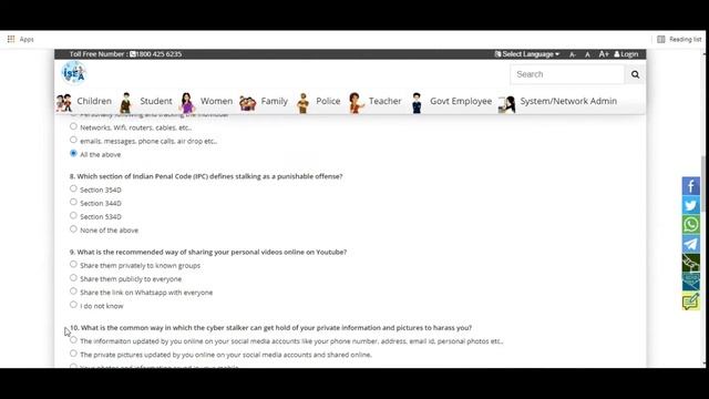 Free Cyber Stalking Course With Certificate Under Govt of India I Digital Classroom смотреть онлайн