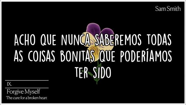 Sam Smith - Forgive Myself (Tradução) смотреть онлайн