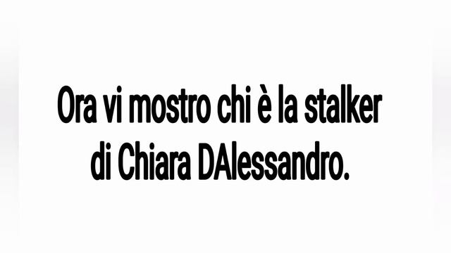 SVELO La STALKER Di CHIARA DALESSANDRO. смотреть онлайн