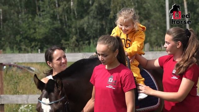 Школа верховой езды «Red horse» — это место, где сбываются мечты! смотреть онлайн