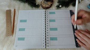 Оформляем разворот на неделю в ежедневнике