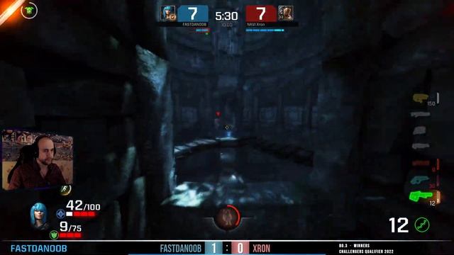 FastDaNoob vs Xron #Challengers 2022 #Quake Champions 2022 смотреть онлайн